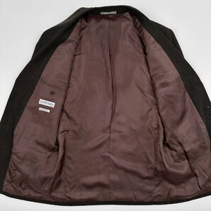 上下◆MAURIZIO BONAS イタリア製生地 セットアップ スーツ テーラードジャケット スラックスパンツ 48 / メンズ 紳士 日本製の画像3