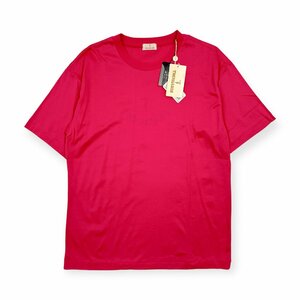 タグ付き/未使用品◆TRUSSARDI トラサルディ ロゴ入り 半袖Tシャツ カットソー サイズ 42 /ショッキングピンク/ザケイコレクション