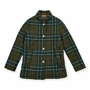 Traditional Weatherwear トラディショナルウェザーウェア チェック柄 ウール キルティング ジャケット コート 34 /マッキントッシュ