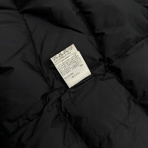ADD / アッドエーディーディー ナイロン ダウンコート ジャケット フード収納 サイズ USA:4/ブラック 黒 レナウンの画像8