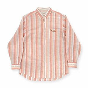 adabat Adabat gradation stripe button down BD long sleeve shirt 48 / multi men's Golf made in Japan 