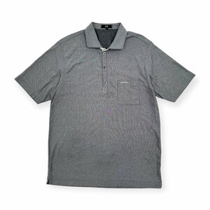 ゴルフ◆23区 SPORT 半袖 ポロシャツ サイズ 4 / グレー メンズ スポーツ 薄手 スナップボタン 日本製