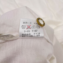 GREENCLUBS グリーンクラブ 襟 アメリカ国旗 半袖 ポロシャツ 4/日本製/ホワイト 系/メンズ ライカ_画像8
