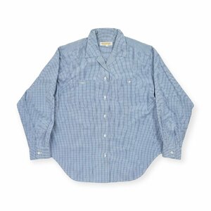 70s ビンテージ!!◆BrooksBrothers ブルックスブラザーズ ギンガムチェック柄 コットン 長袖 ハマカラーシャツ サイズ9/レディース