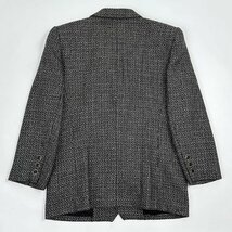 美品◆フランス製生地◆Leilian レリアン ダブル ウール ジャケット サイズ 11/レディース レトロ 高級 金系ボタン_画像8