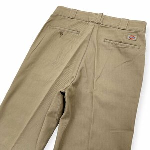 USA製 80s Dickies ディッキーズ ワークパンツ W32 / カーキ ベージュ YKKジッパー ビンテージ 古着 スケーター