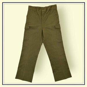 希少!! レア◆70s 80s ビンテージ◆BOY SCOUTS OFFICIAL UNIFORM ボーイズスカウト 42talon カーゴパンツ ユニオンチケット/古着