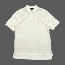 Brooks Brothers 346 ブルックスブラザーズ 鹿の子 半袖 ポロシャツ シャツ Mサイズ/ホワイト 白/メンズ_画像1