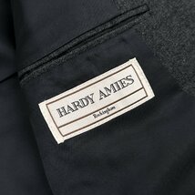 HARDY AMIES ハーディエイミス ウール テーラードジャケット ブレザー 92-78-175 92YA6 / グレー メンズ 紳士 ビンテージ_画像6