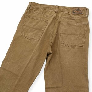 L.L.Bean エルエルビーン STANDARD FIT カラーデニムパンツ ジーパン ジーンズ W33 /キャメル系/メンズ/アウトドア/古着