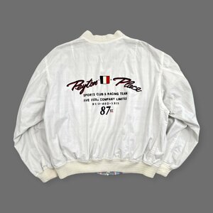 Обратимый ◆ 90-х 90-х годов в то время Peyton Place Paton Place Ma-1 Jumper Jumper Blouson /Men's /Vintage