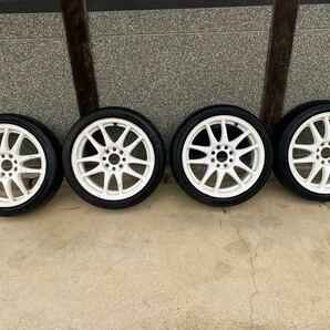 WORK EMOTION ワーク エモーション 15インチ 5.5j＋40 pcd100 4h 4本 ssr rays bbs watanabe の画像1