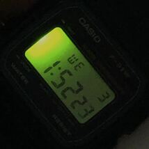 新品 CASIO F-91W ブラック クォーツクロノグラフ_画像8