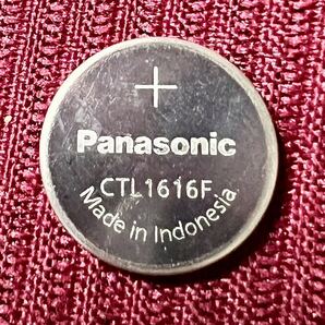 限定特価 22年製 パナソニック 二次電池 CTL1616 カシオにの画像2