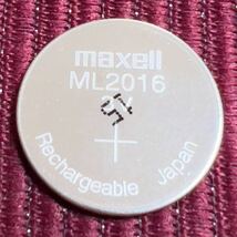 マクセル 充電池 ML2016 カシオに　送料84円〜_画像2