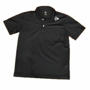 テニス　ゲームシャツ　 半袖ポロシャツ 黒　ダンロップ　150サイズ