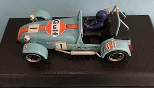  slot car 1/32 SCALEXTRIC C2490 CATERHAM 7 GULF NO1 [ out of print rare model ]