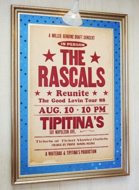 The Rascals/Original '88 New Orleans Live Poster/The Rascals/Blue Eyed Soul/Good Lovin', music, Souvenir, Mementos, photograph