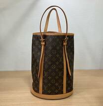 14898 ルイヴィトン LOUIS VUITTON バッグ ショルダーバッグ M42236 バケットGM 肩掛け ※訳あり ※説明と画像をご確認下さい_画像1