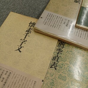 ■H.F■ 書道技法講座 曹全碑 1969年 書道本 12冊セット 参考書 辞典 研究 書籍 古本 [10]の画像5