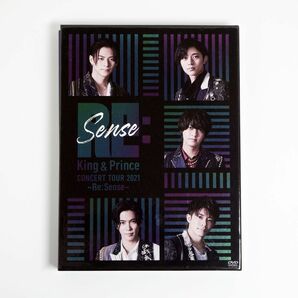 King & Prince CONCERT TOUR 2021 ~Re:Sense~ 初回盤DVD 特典シール付　キンプリ