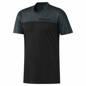 アディダス S テレックス SOLO ショートスリーブ Tシャツ 定価7689円 アウトドア TERREX 半袖 ブラック グリーン