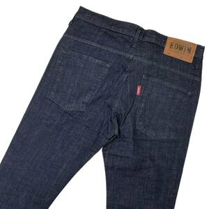 エドウィン W36 402 XV タイト デニム 日本製 EDWIN GENUINE QUALITY JEANS ジーンズ ジップフライ EX402-100　