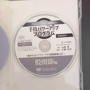 手技パワーアッププログラム 股関節編 DVD 医療 山根DC からだ総研 レア 新品在庫が少ない商品 カイロプラクティックの画像5