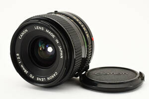 ★美品★キヤノン CANON NEW FD 28mm F2.8 MF オールドレンズ L500#2806