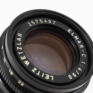 ★外観美品★ライカ LEICA ELMAR-C 90mm F4 単焦点レンズ L1500#2835の画像10
