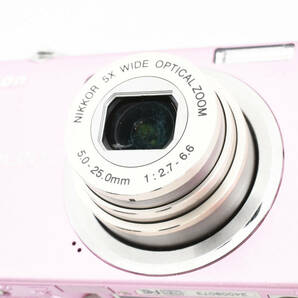 ★良品★ニコン Nikon Coolpix S570 ピンク コンパクトデジタルカメラ L700#2852の画像10