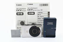 ★極上品★キヤノン CANON IXY DIGITAL 10 PC1228 ブラック コンパクトデジタルカメラ L910#2868_画像1