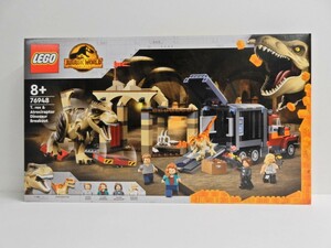 067Z218★【未開封品】LEGO/レゴ ジュラシック・ワールド T-レックスとアトロキラプトルの大脱走 76948 ②