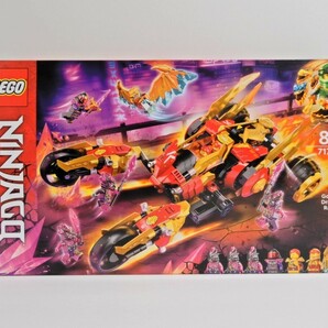 067Z220★【未開封品】LEGO NINJAGO/レゴ ニンジャゴー カイのゴールデン・ドラゴンレイダー 71773の画像1