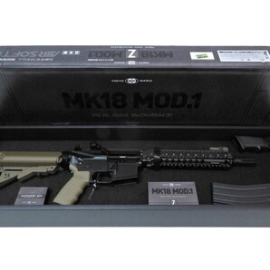 072Z258★【中古品/動作確認済】 TOKYO MARUI/東京マルイ MK18 MOD.1/マーク18 モッド1 電動ガン アサルトライフルの画像1