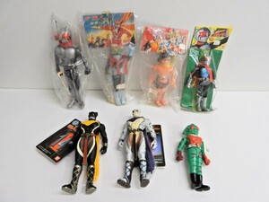 066Z356*[ secondhand goods ] special effects Kamen Rider sofvi that time thing summarize set rare / rare / Showa era Kamen Rider super 1/ Amazon / large ./ Jaguar load 