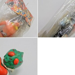 066Z356★【中古品】特撮 仮面ライダー ソフビ 当時物 まとめ セット 希少/レア/昭和 仮面ライダースーパー1/アマゾン/大介/ジャガーロードの画像4