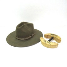 136U373★中古品 Stetson ステットソン Winchester ウィンチェスター Limited Edition Beaver Cowboy Hat サイズ：7 1/4 ジョン・ウェイン_画像1