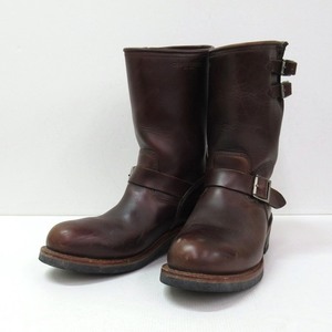 140U377* secondhand goods CEDAR CRESTse dark rest engineer boots CC-1531 US10 28.0cm