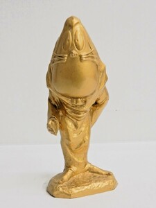 065Z270*[ secondhand goods ] water tree ... load .. bronze image replica mini figure mouse man gold color VERSION 