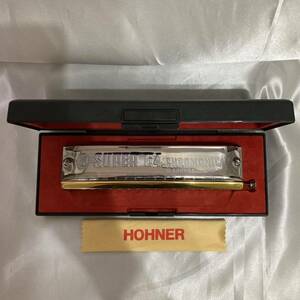  beautiful goods black matic harmonica horn na-Super 64 HOHNER 7582