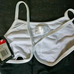 新品☆タグ付き☆ＮＩＫＥナイキ♪白パイピングスクール水着女児１６０サイズ 身長１５５～１６５ｃｍ 水着＆レオタード３着まで同梱可 の画像8