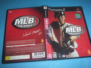 中古 PS2 MLB 2003 即決有 送料180円 