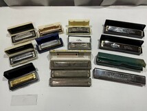 【まとめ売り】14点セット ハーモニカ HARMONICA HOHNER Aria S.yairi アーチサン YAMAHA TOMBO アポロ 楽器_画像1