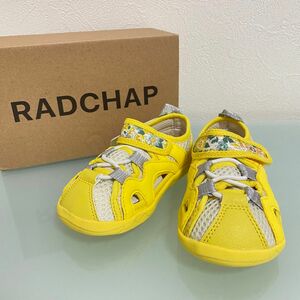 RADCHAP IFME コラボ ウォータースニーカー 花柄 イエロー branshes ブランシェス 14cm