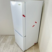 f★送料無料/短期保証付★156L 2ドア冷蔵庫 ヤマダ電機 YRZ-F15E1 2018年製 ホワイト 商品ID：3S296720_画像9