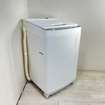 f★送料無料/短期保証付★洗濯機 8.0kg 東芝 マジックドラム DDインバーター AW-8DH2BK 2022年製 世帯用 グランホワイト 商品ID：3S297932_画像2