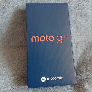 【新品未使用未開封】motorola moto g24 SIMフリー マットチャコール 128gb PB1A0000JP 一括購入残債無し