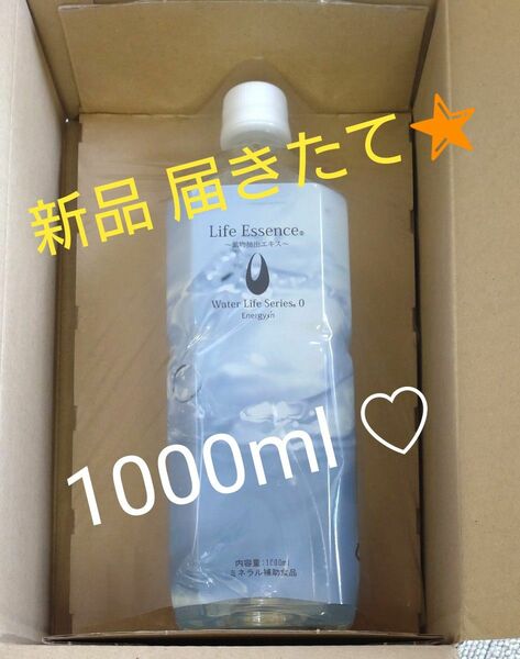 新品☆届きたて☆新鮮 ライフエッセンス 1000ml　1本 エコウォーター Club Eco Water ポタポタクラブ