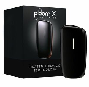 プルームエックス アドバンスド （Ploom X ADVANCED） スターターキット ＜ブラック＞ 加熱式タバコ たばこ 本体